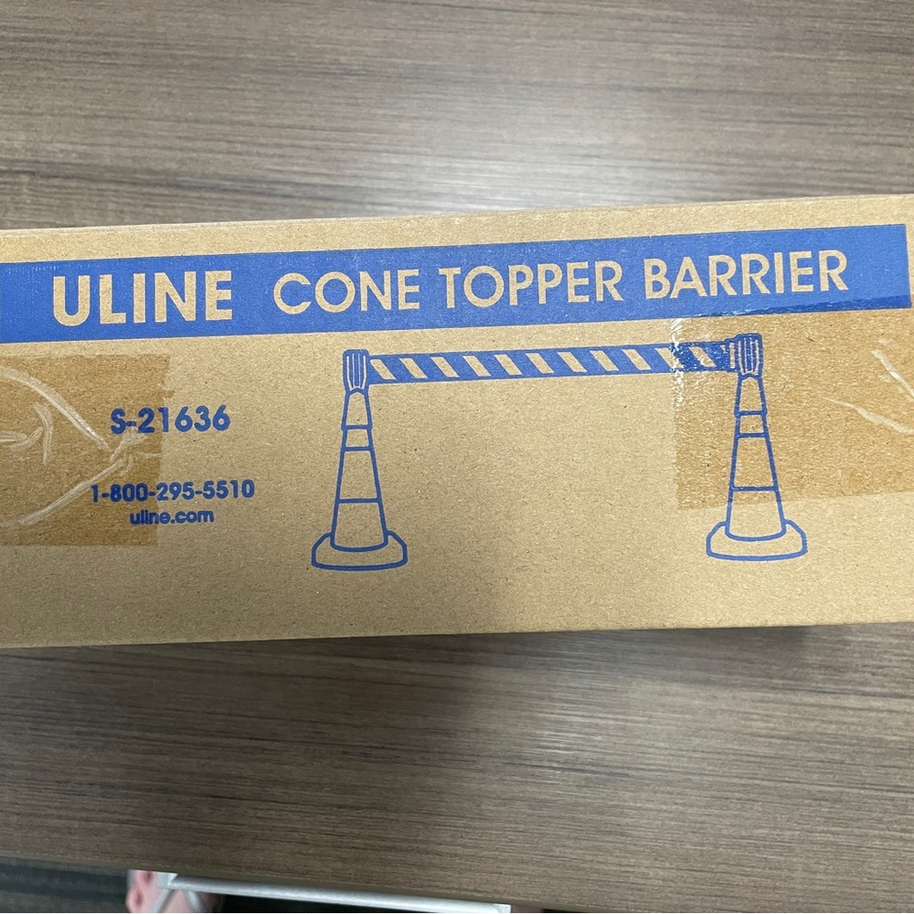 🧡 Traffic Cone Topper Barrier Belt 🧡 - Picture 4 of 7